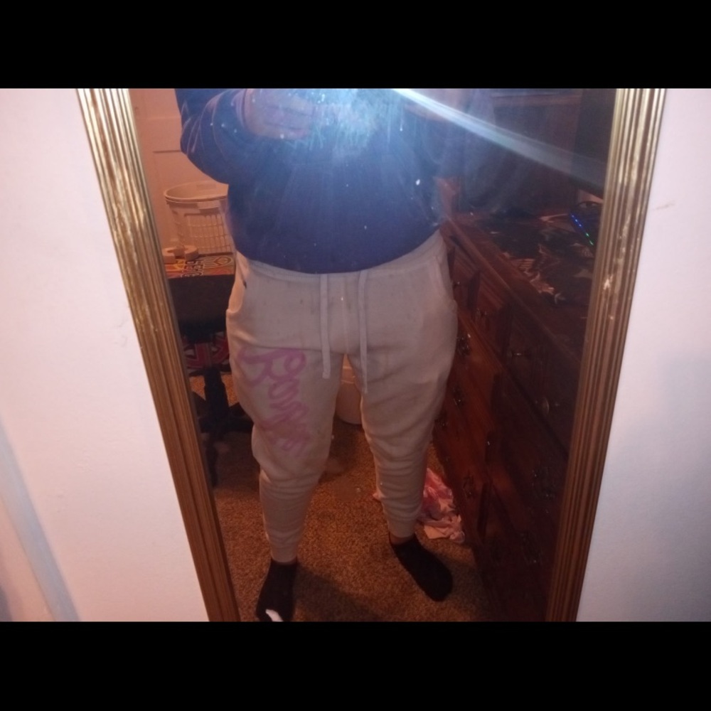 Women’s white Jogger Pants